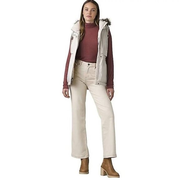 NWT Prana Women's Banajaara Vest in Pebble Gray Heather - Size XS - Picture 12 of 12